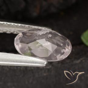 Morganita Rosa Flamingo Natural 0.57ct, oval, VS-SI