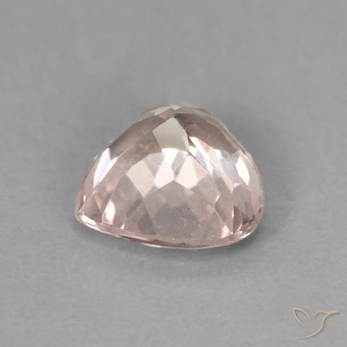 Morganita Medium Light-Pink Natural 0.94ct, Coração, VVS-VS