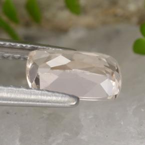 Morganita rosa natural 0,84ct, almofada cortada, VVS-VS