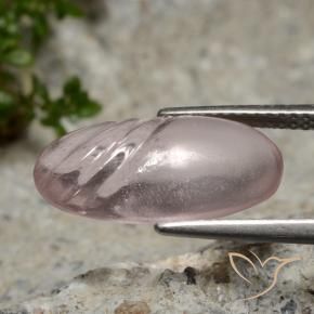 Morganita Rosa coral claro Natural 4.80ct, oval, Transparente