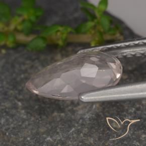 Morganita Luz rosa Natural 1.02ct, Formato de pêra, VS