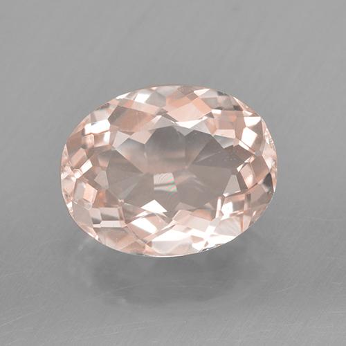 Morganita Rosa salmão Natural 1.82ct, Corte Oval, VVS