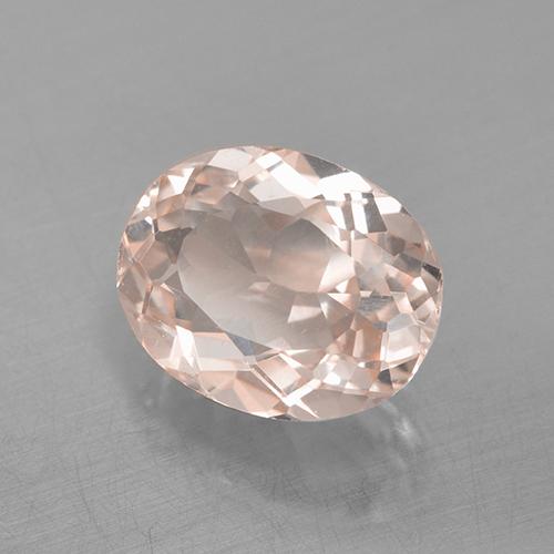 Morganita Rosa salmão Natural 1.82ct, Corte Oval, VVS