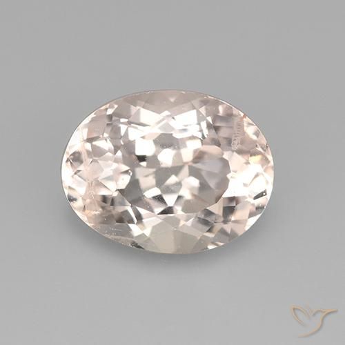 2.43ct Natural Rosa Médio Claro Morganita, oval, VS