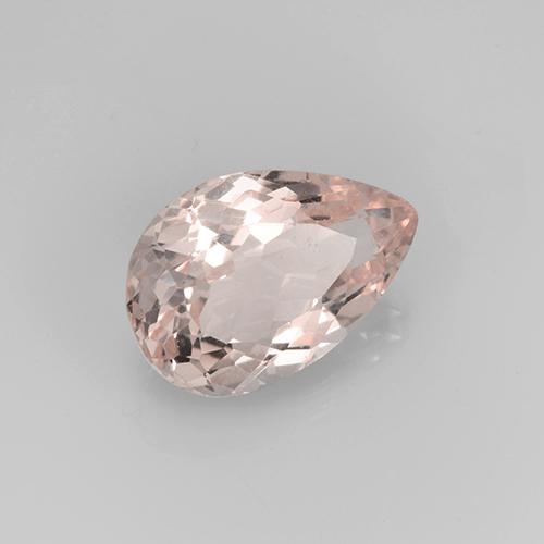 Morganita Luz rosa Natural 2.73ct, Formato de pêra, VVS-VS