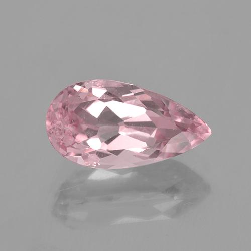 Morganita rosa natural 2,52ct, formato de pêra, VS