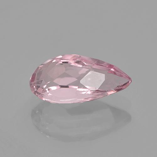 Morganita rosa natural 2,52ct, formato de pêra, VS