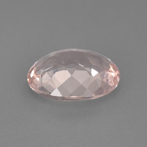 Morganita rosa natural 2,87ct, corte oval, VS