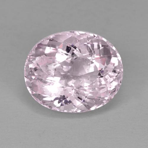 Morganita rosa natural 4,28ct, corte oval, VS