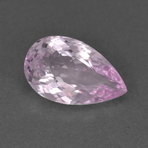 Morganita rosa natural 3,39ct, formato de pêra, VVS-VS