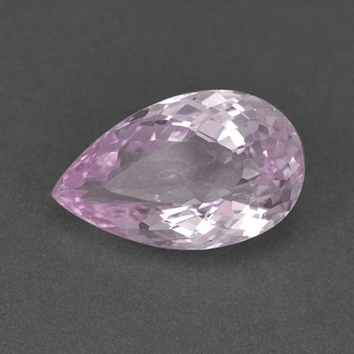 Morganita rosa natural 3,39ct, formato de pêra, VVS-VS