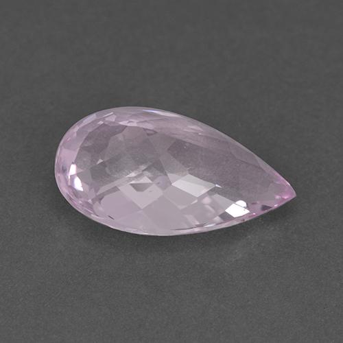 Morganita rosa natural 3,39ct, formato de pêra, VVS-VS