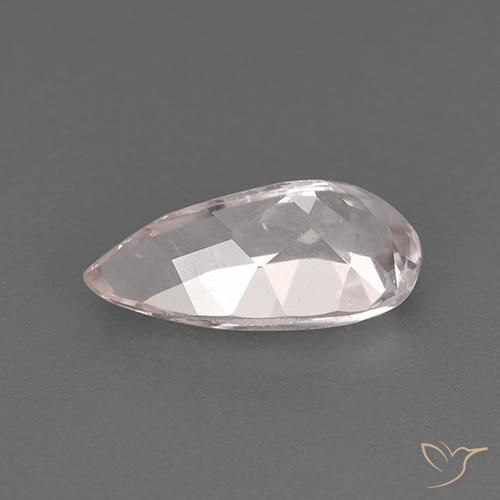 Morganita Luz rosa Natural 1.21ct, Formato de pêra, VS