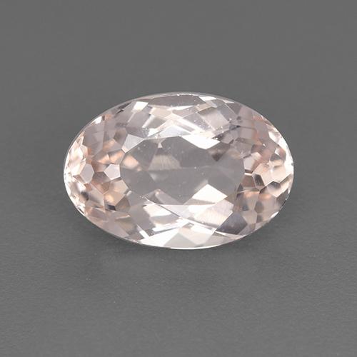Morganita rosa médio Natural 1.60ct, Corte Oval, VVS-VS