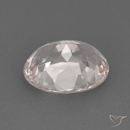 Morganita Rosa salmão Natural 1.30ct, oval, VVS-VS
