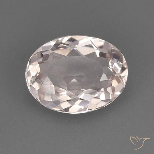 1.64ct Natural Rosa Médio Claro Morganita, oval, VVS-VS