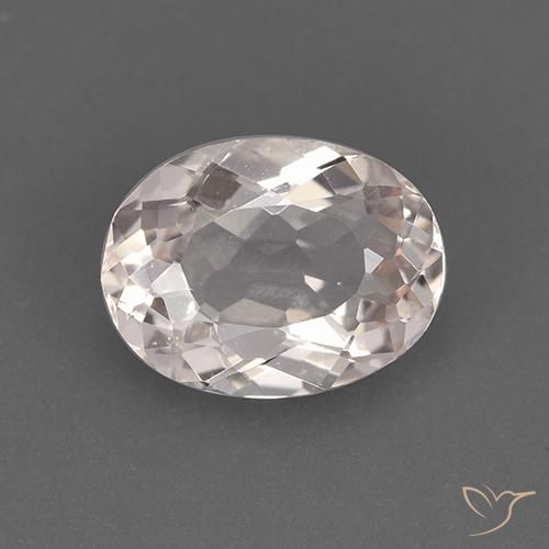 1.32ct Natural Rosa Médio Claro Morganita, oval, VS