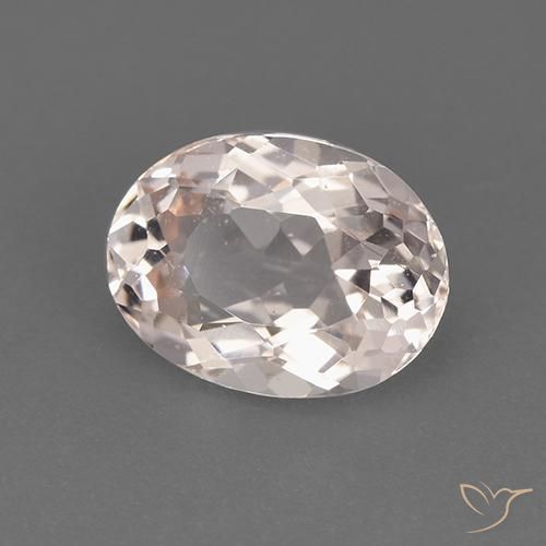 Morganita Rosa salmão Natural 1.76ct, oval, VS