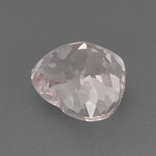 Morganita Luz rosa Natural 1.91ct, Formato de coração, VS