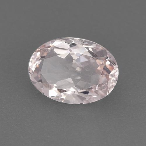Morganita Luz rosa Natural 1.02ct, Corte Oval, VS