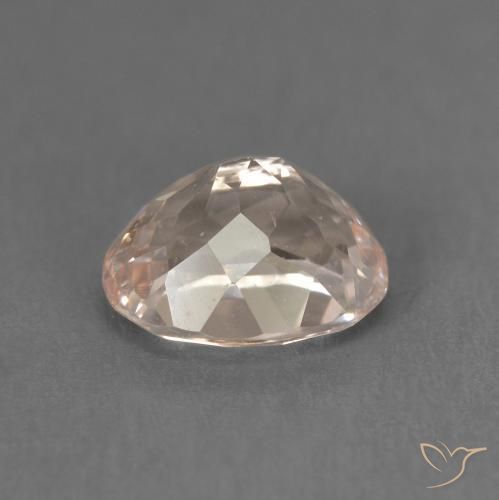 Morganita rosa médio Natural 1.54ct, oval, VS