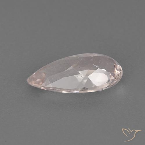 Morganita rosa médio Natural 0.97ct, Formato de pêra, VVS-VS