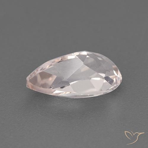 Morganita Tom Rosa Rosa Natural 1.30ct, Formato de pêra, VS