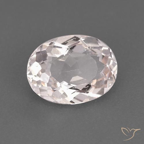 1.51ct Natural Luz rosa Morganita, oval, VS