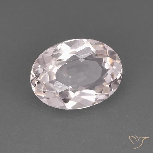 1.18ct Natural Luz rosa Morganita, oval, VVS-VS