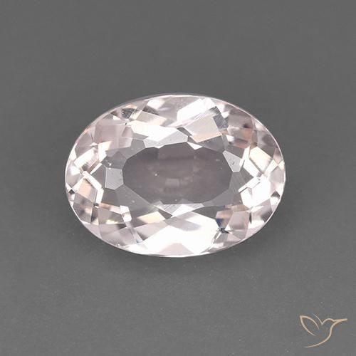 Morganita Luz rosa Natural 1.18ct, oval, VVS-VS
