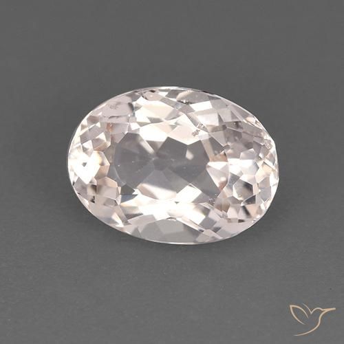 Morganita Luz rosa Natural 1.36ct, oval, VS