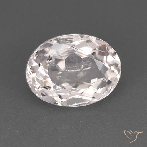 1.21ct Natural Luz rosa Morganita, oval, VVS-VS