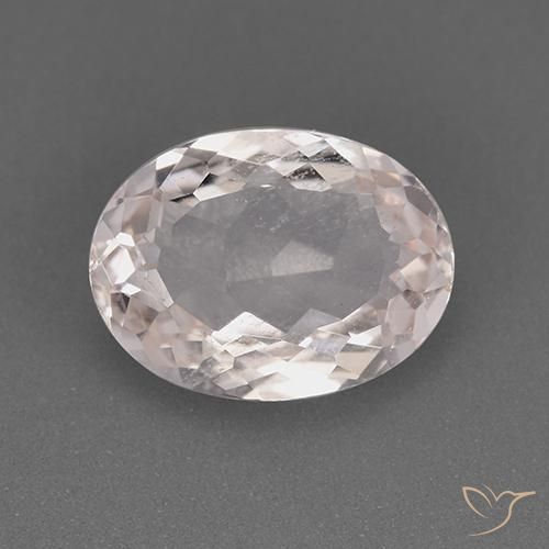 1.63ct Natural Luz rosa Morganita, oval, VS