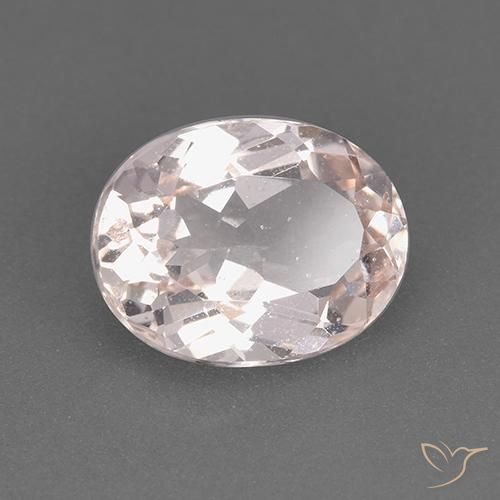 Morganita Rosa Flamingo Natural 1.85ct, oval, VS
