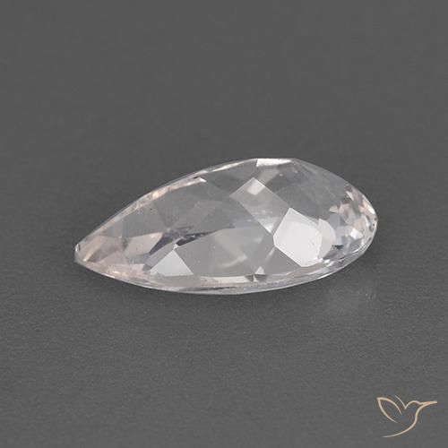 Morganita Luz rosa Natural 1.53ct, Formato de pêra, VS