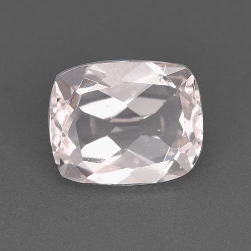 Morganita rosa natural 1,74ct, almofada cortada, VS