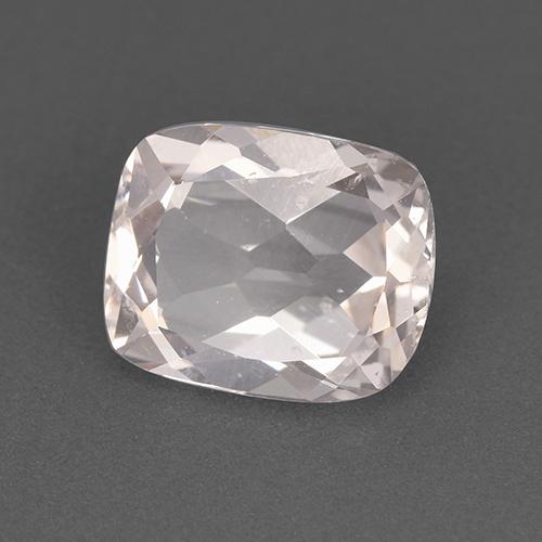 Morganita rosa natural 1,74ct, almofada cortada, VS