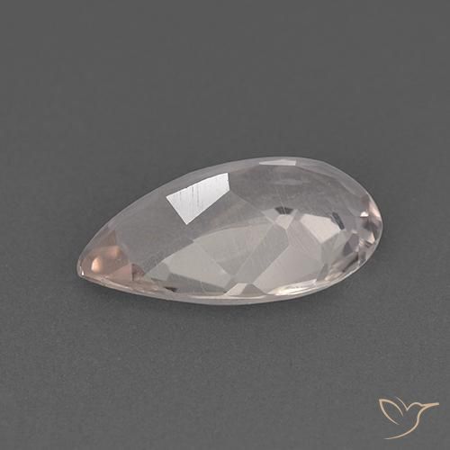 Morganita Rosa bem claro Natural 1.75ct, Formato de pêra, VS
