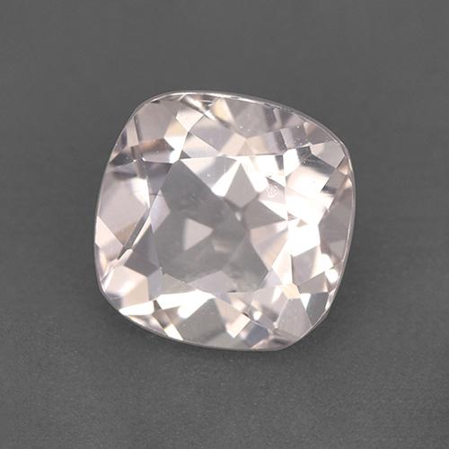 Morganita rosa natural 1,08ct, almofada cortada, VVS-VS