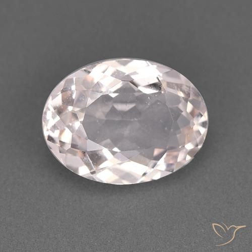1.61ct Natural Luz rosa Morganita, oval, VS