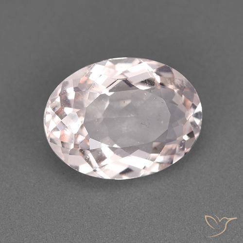 Morganita Luz rosa Natural 1.61ct, oval, VS
