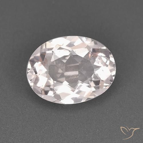 1.30ct Natural Luz rosa Morganita, oval, VS