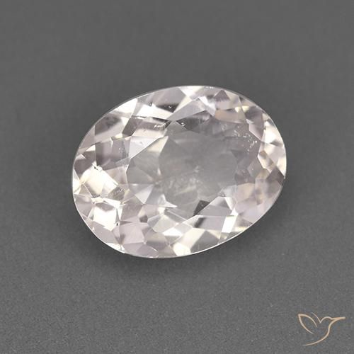 Morganita Luz rosa Natural 1.30ct, oval, VS