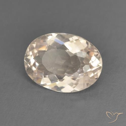 Morganita rosa médio Natural 1.50ct, oval, VS