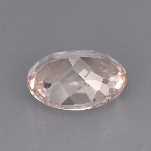Morganita rosa natural 2,02ct, corte oval, VVS-VS