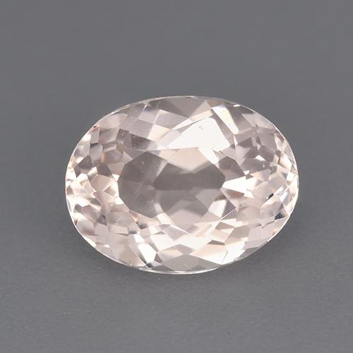 Morganita Luz rosa Natural 2.10ct, Corte Oval, VVS-VS