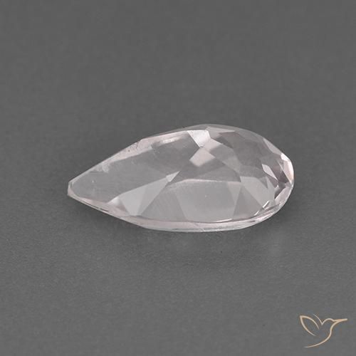 Morganita Luz rosa Natural 0.97ct, Formato de pêra, VS