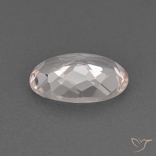 Morganita Rosa Flamingo Natural 0.77ct, oval, VVS-VS
