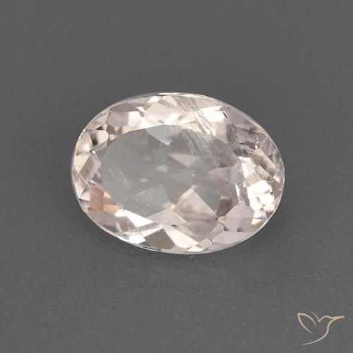 Morganita Rosa Médio Claro Natural 1.18ct, oval, VS