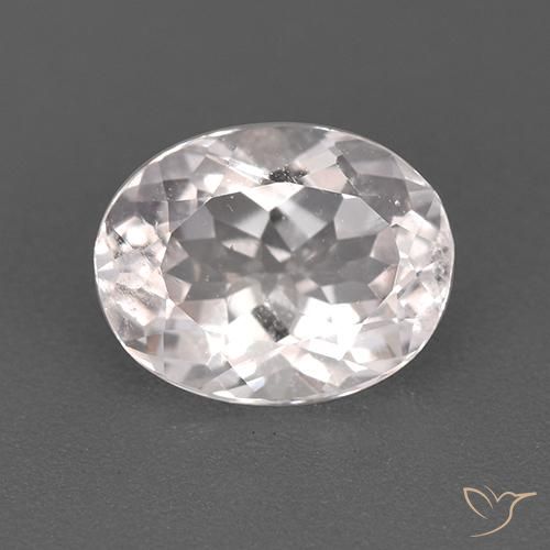 1.20ct Natural Luz rosa Morganita, oval, VS